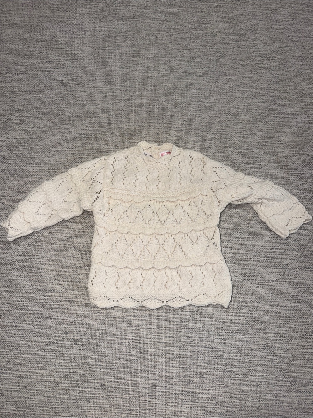 ZARA BABY KNIT SWEATER 3-6M